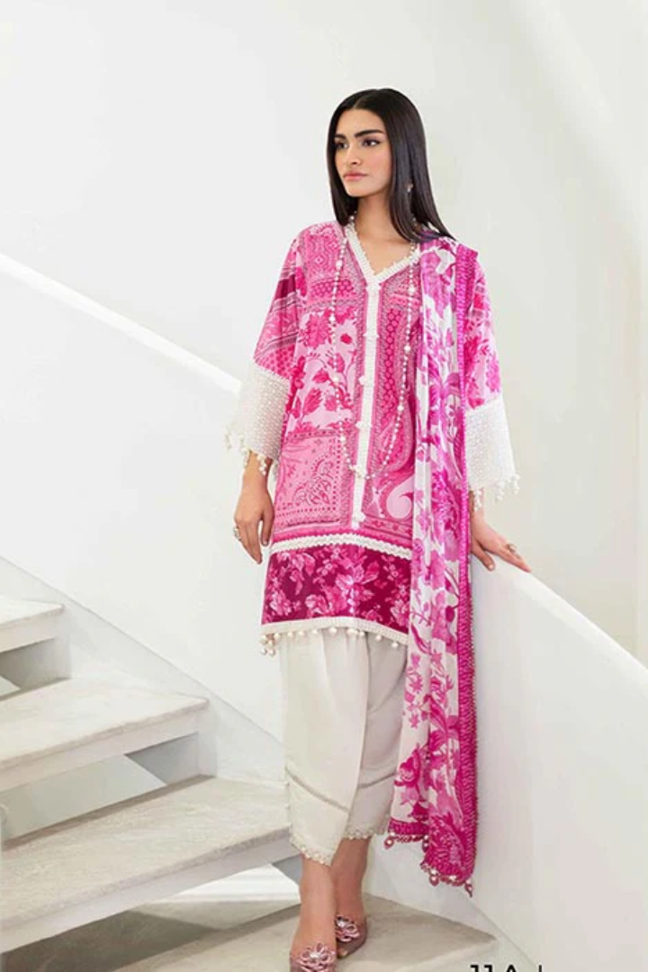 Muzlin By Sana Safinaz Lawn Collection 2023 | Vol 2| 11A - Mirha Fashion