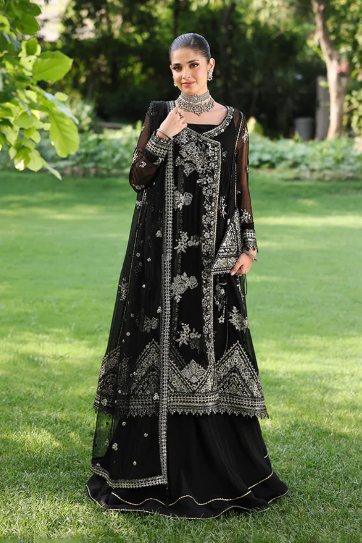 Roheenaz Aangan Chiffon Unstitched Collection 25 RUNCH250101 | Zyrah