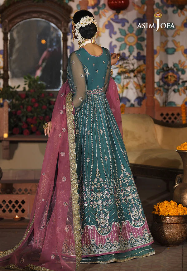 Asim Jofa Rasum Embroidered Wedding Collection 2022 | AJR-18 - Mirha Fashion
