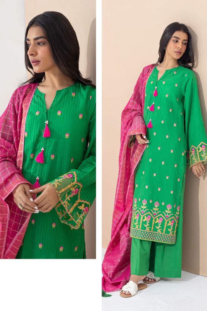 Zellbury 3-piece Embroidered Unstitched Lawn 2023      WUS23E30363