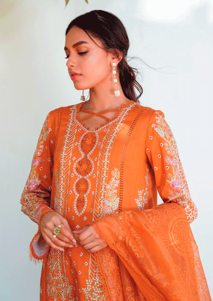 Qlinekari Lawn Collection 2023 by Qalamkar  | Alania