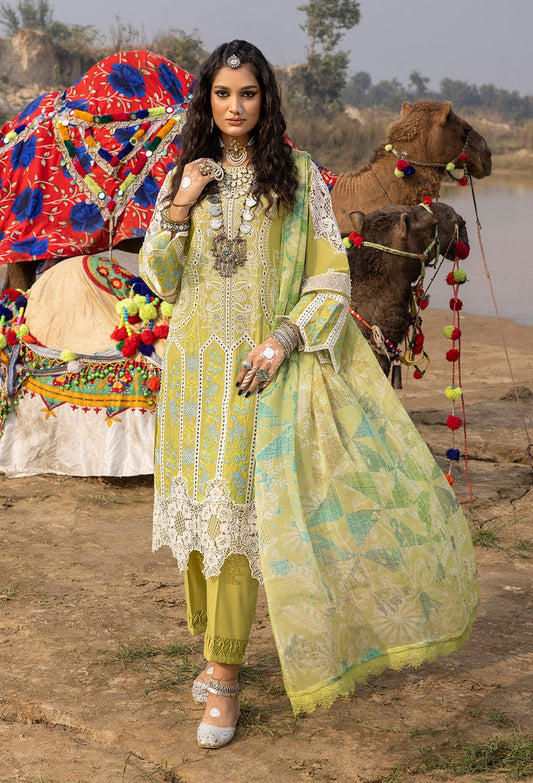 Adan Libaas Lawn By Hafsa Zia ADL101 -5522 - Mirha Fashion