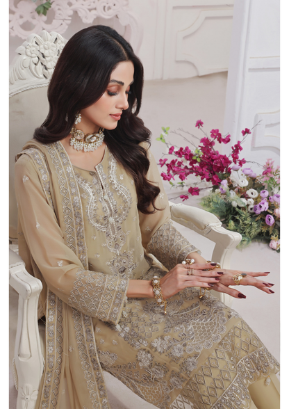 Soghat Creation chiffon  | Florum Design 01