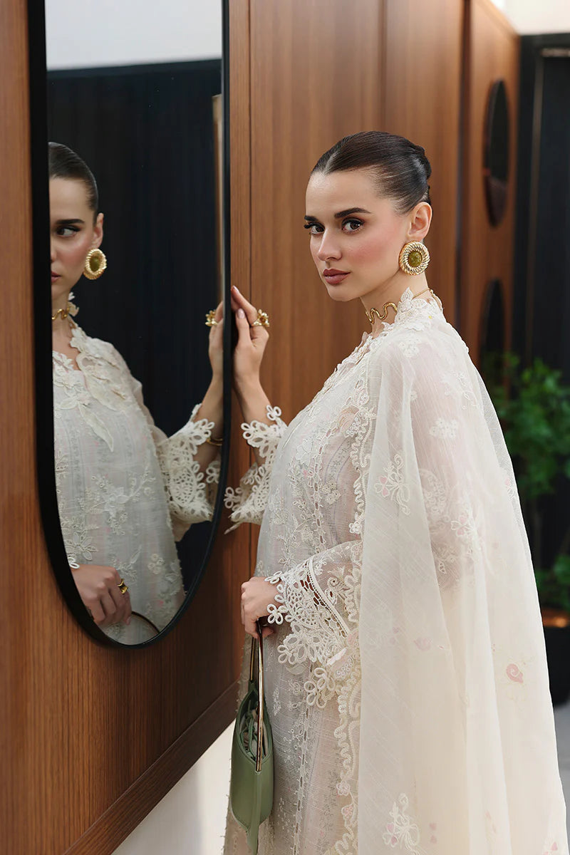 Qalamkar Chikankari Eid Edit Unstitched Collection 2026 | ZIMAL - Mirha Fashion