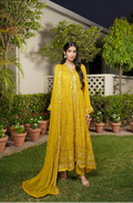 Agha Noor Luxury Gowns Afsanay Ready to Wear Collection | Yellow