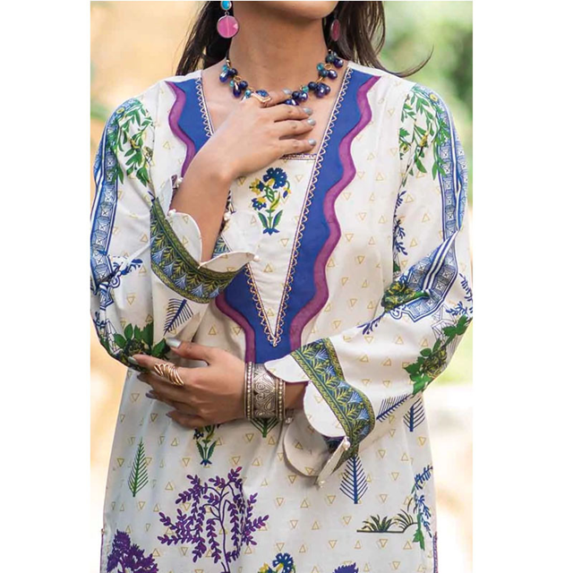 MIZAJ 3-PIECE DIGITAL LAWN COLLECTION 2022 - S3RL-220103 - 03