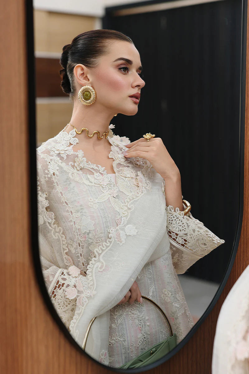 Qalamkar Chikankari Eid Edit Unstitched Collection 2026 | ZIMAL - Mirha Fashion