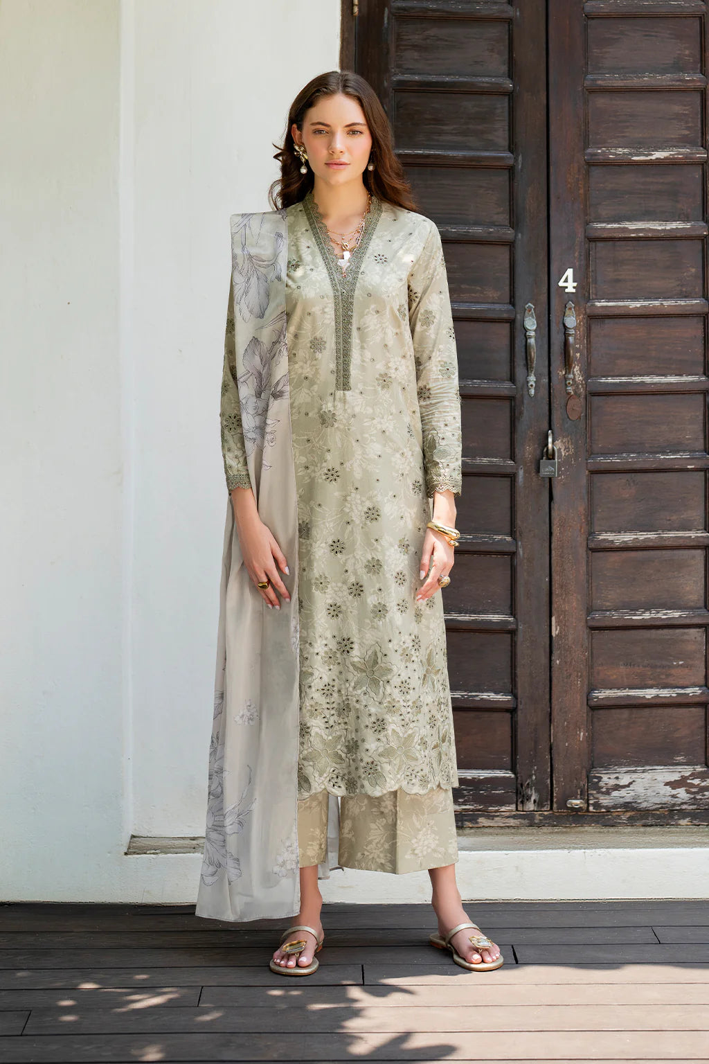 Iznik Spring Summer Unstitched Collection 2026 |SS-07 - Mirha Fashion