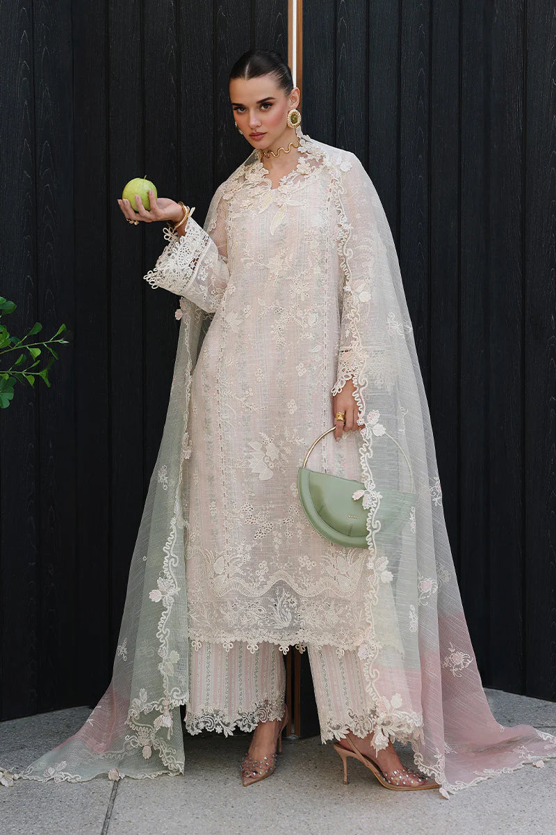 Qalamkar Chikankari Eid Edit Unstitched Collection 2026 | ZIMAL - Mirha Fashion