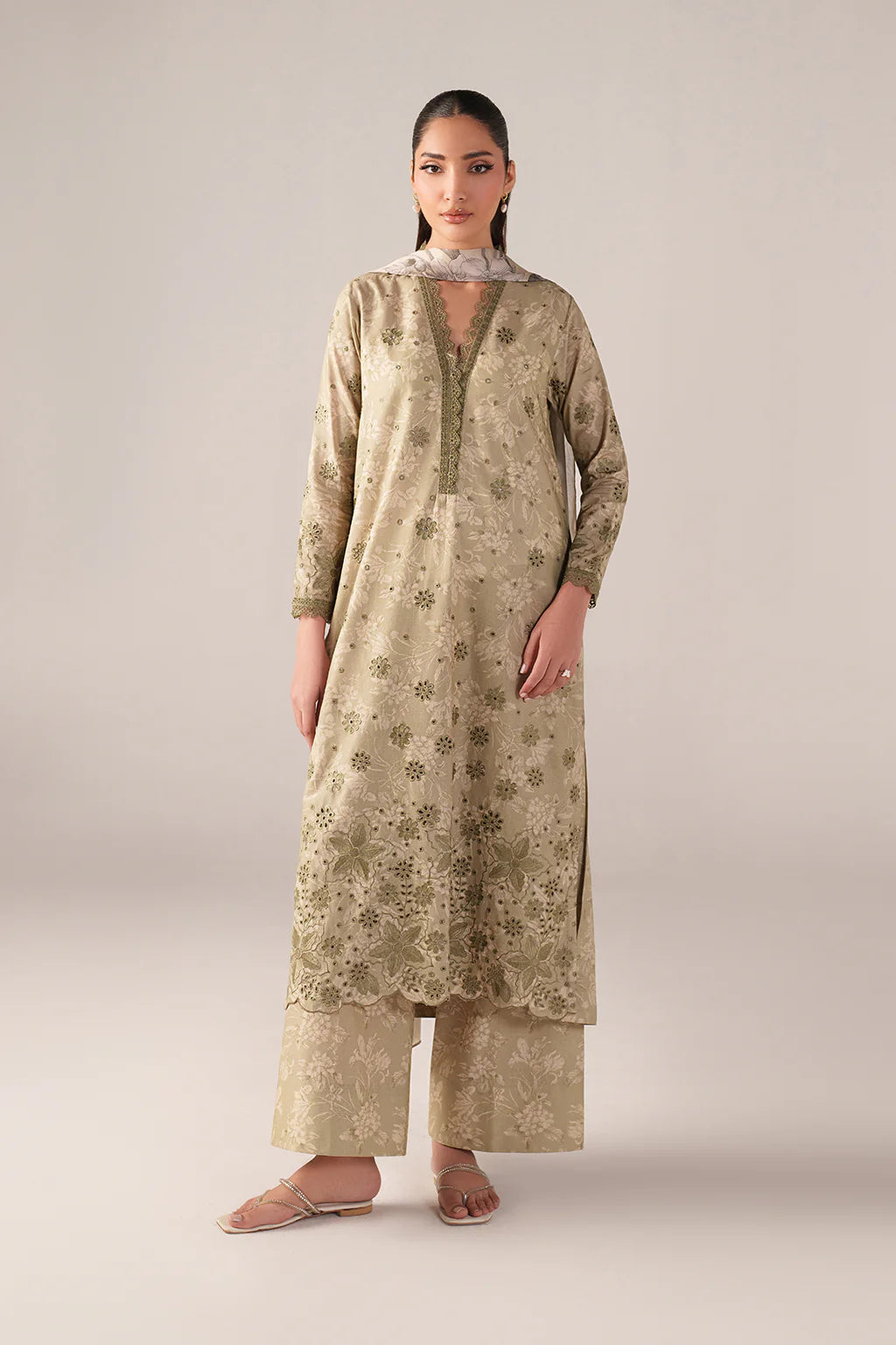 Iznik Spring Summer Unstitched Collection 2026 |SS-07 - Mirha Fashion