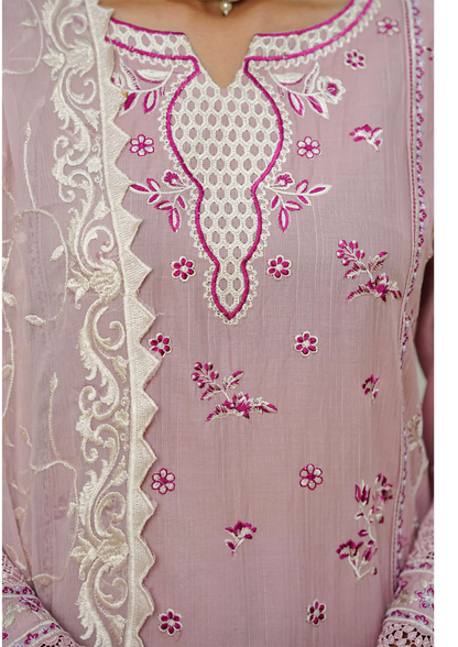 Agha Noor Cotton Ready To Wear Collection Ronak 2025 | Tea Pink