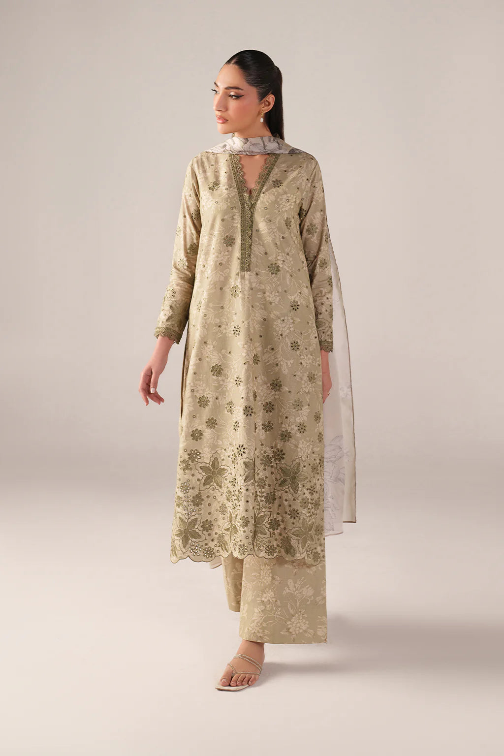 Iznik Spring Summer Unstitched Collection 2026 |SS-07 - Mirha Fashion