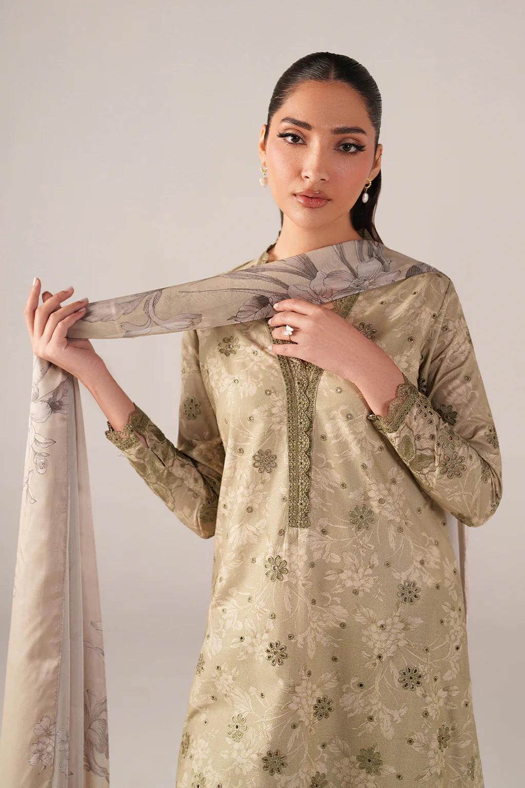 Iznik Spring Summer Unstitched Collection 2026 |SS-07 - Mirha Fashion