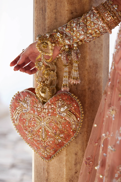 Zaha Gossamer Wedding Festive 2025 3 PCS Unstitched Collection | GUL-E-MAHNOOR ZC 25-08