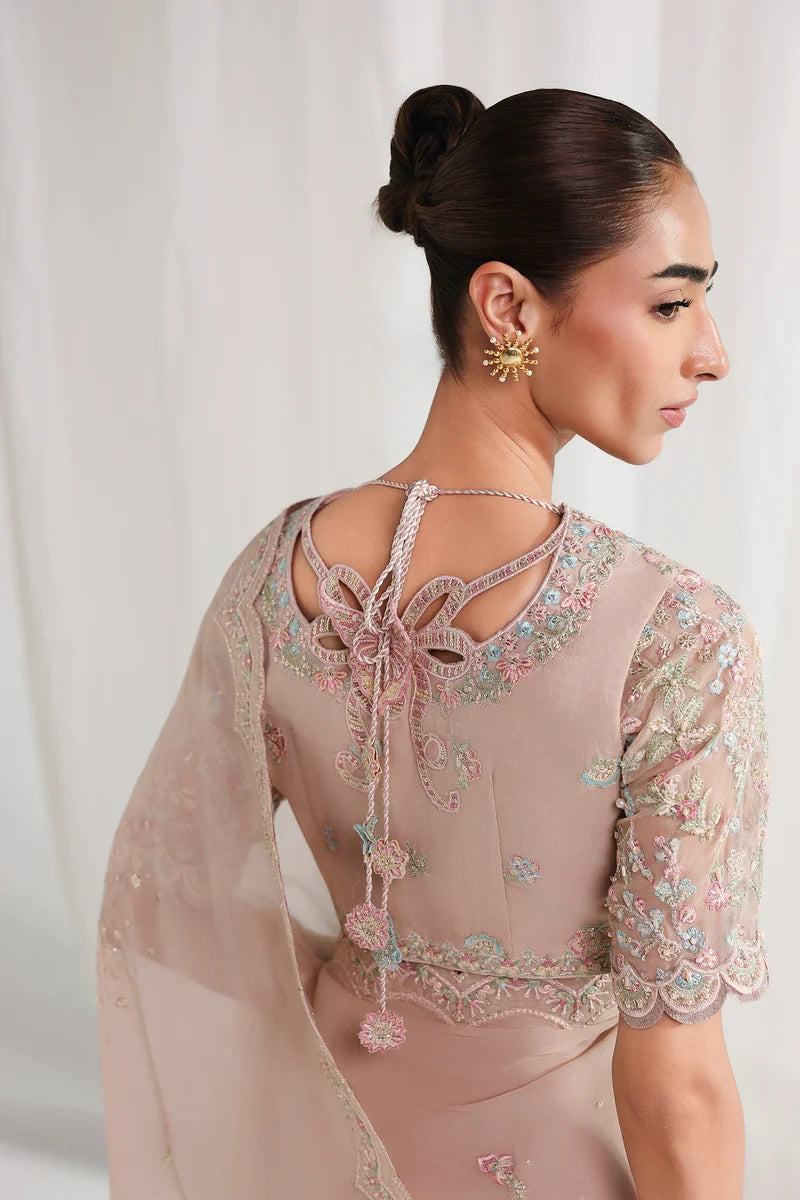 Qalamkar Luxury Chiffon Unstitched Collection | QCC-04 NOVERA