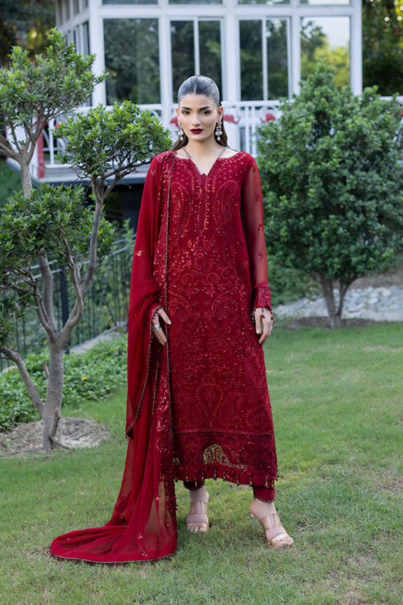 Manahil Lakhani Lamhae Festive 3 PCS Unstitched Collection 2025 | Roselyn