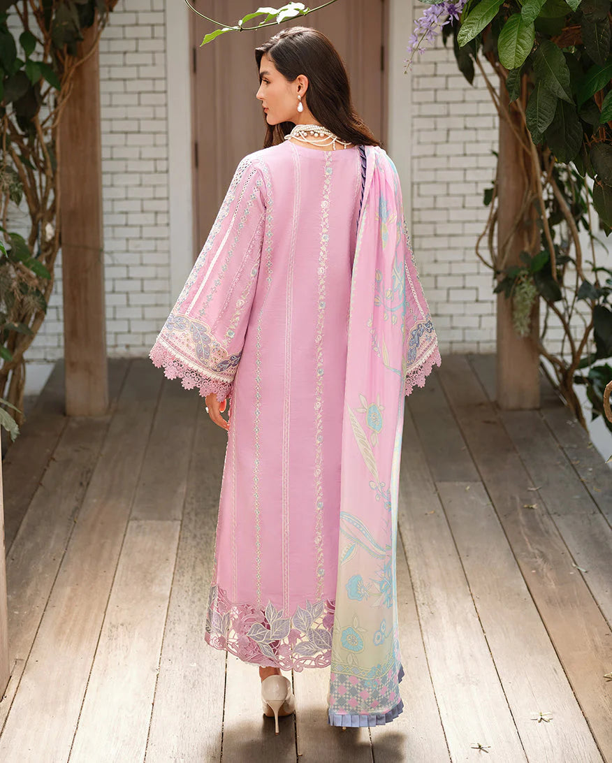 Mushq Amoi Luxury Lawn 3PCS Unstitched Collection 2026 | MUNSS260108 Endless Love