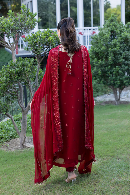 Manahil Lakhani Lamhae Festive 3 PCS Unstitched Collection 2025 | Roselyn