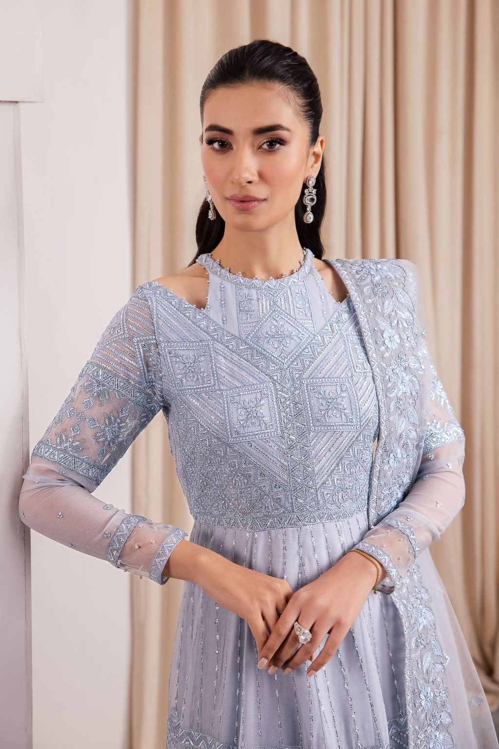 Iznik Chinon Festive Chiffon Formals | CC-38 Izara - Mirha Fashion