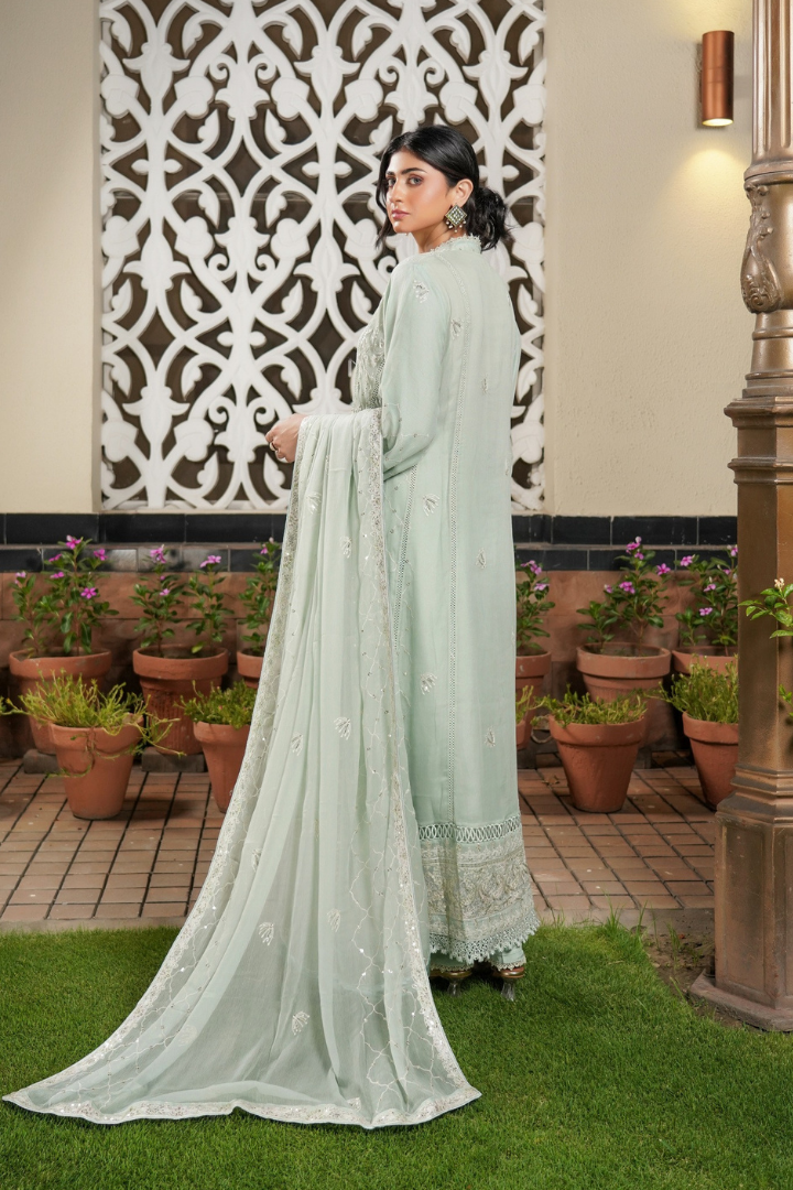 Agha Noor Luxury Gowns Afsanay Ready to Wear Collection | Light Green