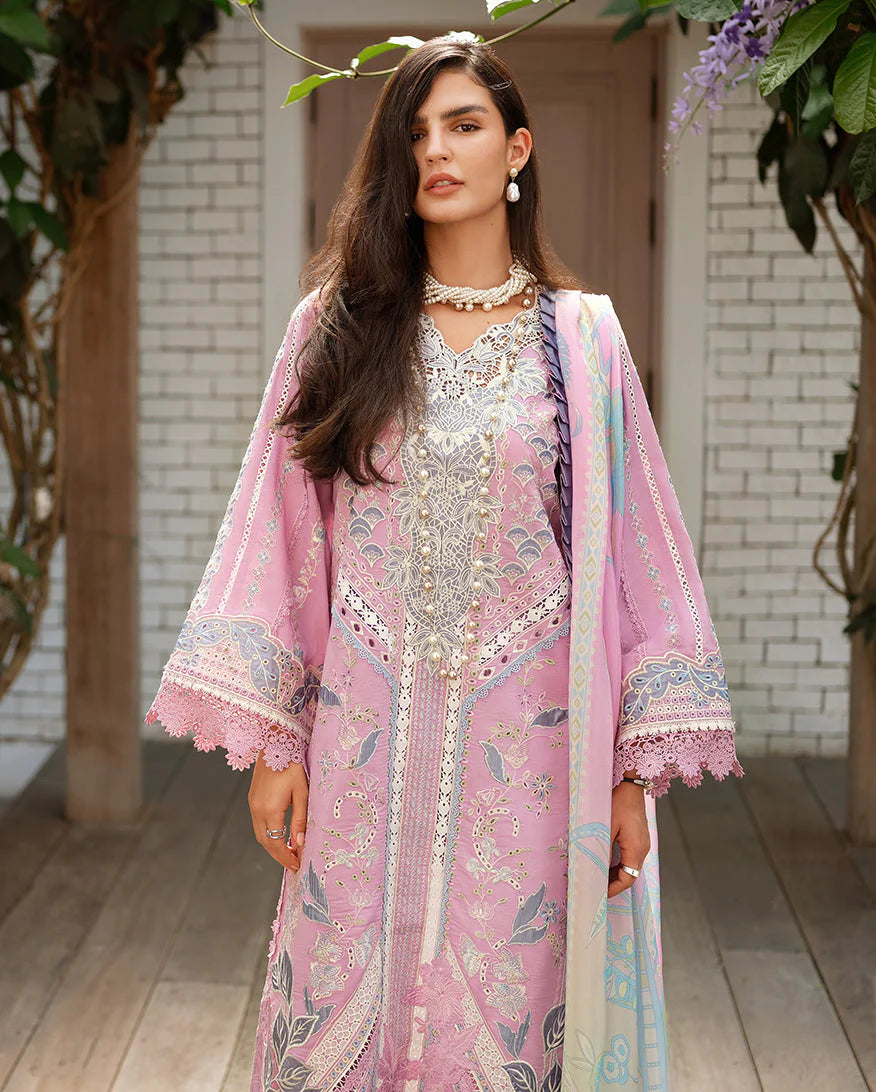 Mushq Amoi Luxury Lawn 3PCS Unstitched Collection 2026 | MUNSS260108 Endless Love
