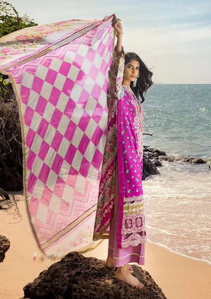 Elaf Signature Embroidered Lawn Collection  2024 | ESL 04B
