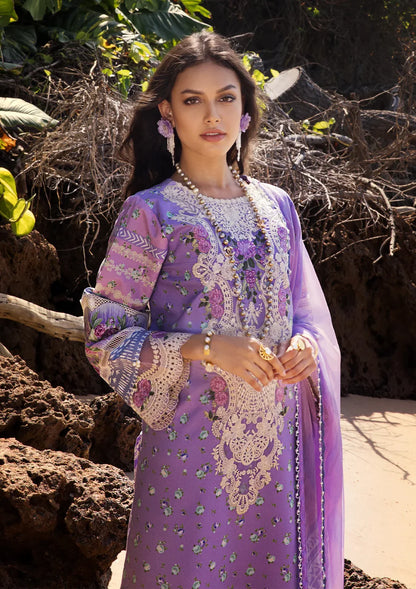 Elaf Signature Embroidered Lawn Collection | ESL-04A MADEMOISELLE - Mirha Fashion