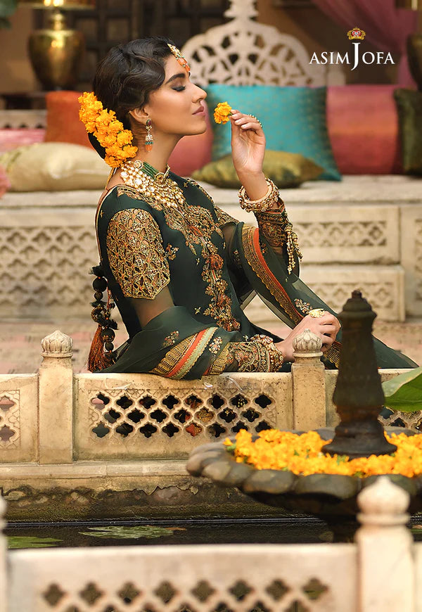Asim Jofa Rasum Embroidered Wedding Collection 2022 | AJR-10 - Mirha Fashion
