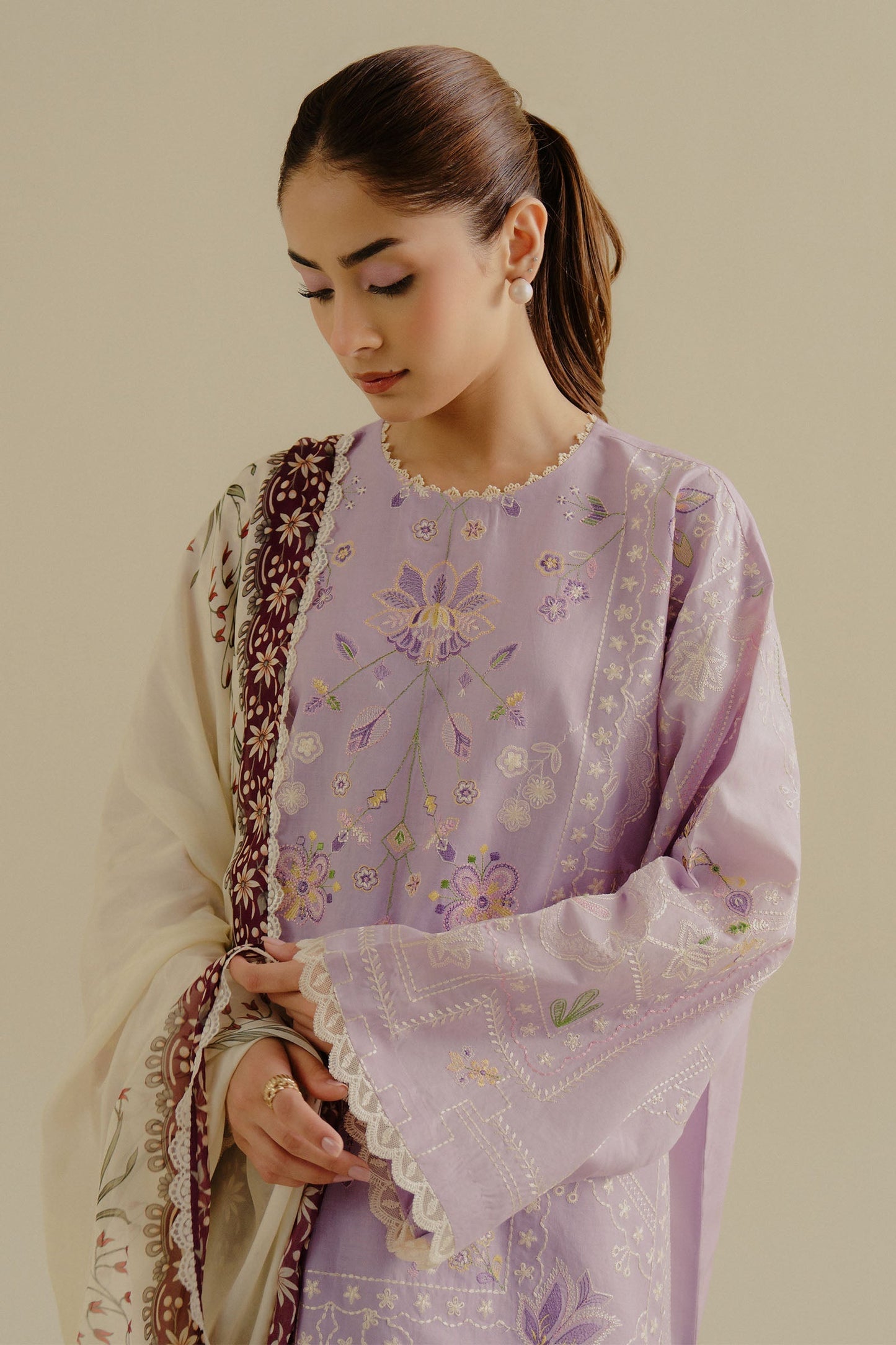 Coco Lawn Drop 2 Embroidered Eid Collection 2025 | Nyssa-10B