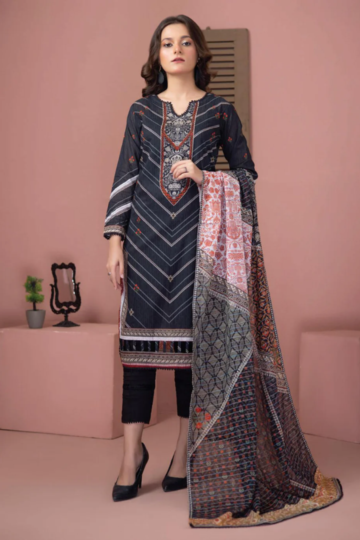 Salina Zari By Regalia Printed Lawn Unstitched 3-Piece Volume 09 | 11