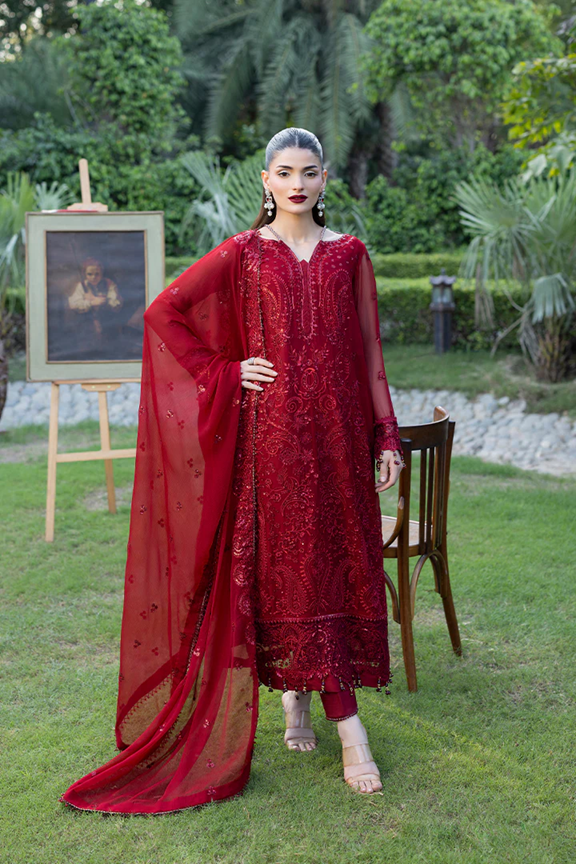 Manahil Lakhani Lamhae Festive 3 PCS Unstitched Collection 2025 | Roselyn