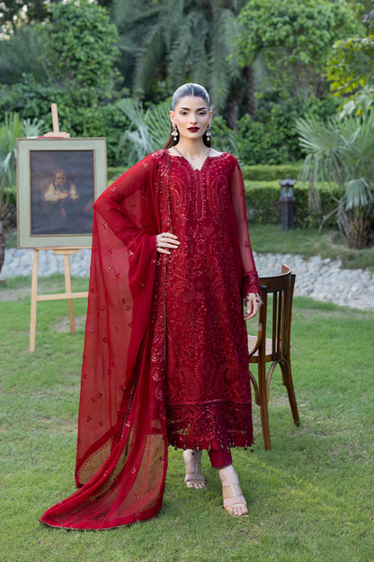 Manahil Lakhani Lamhae Festive 3 PCS Unstitched Collection 2025 | Roselyn