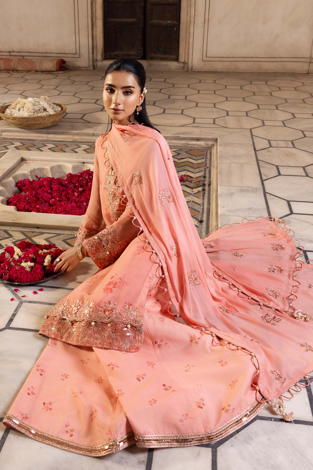 Maria B Mbasic Winter Festive 3PCS Unstitched Collection 2025 | D7