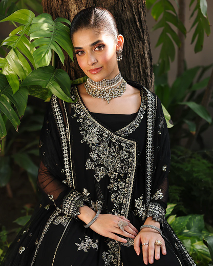 Roheenaz Aangan Chiffon Unstitched Collection 25 RUNCH250101 | Zyrah