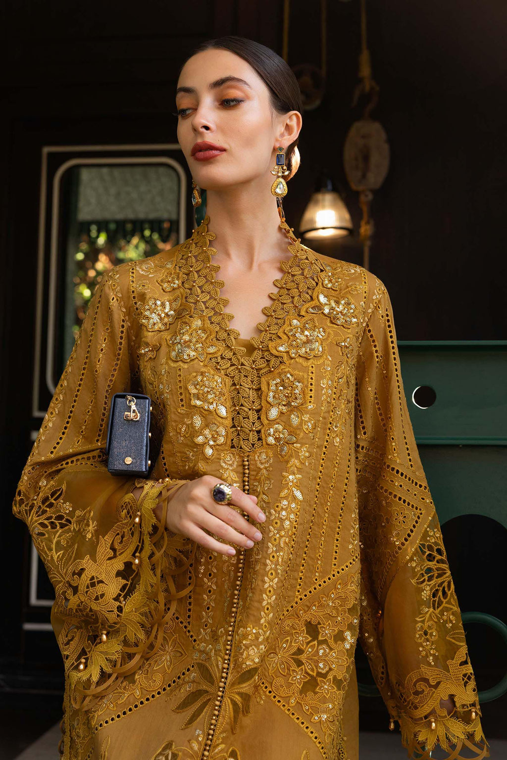 Maria B Luxury Lawn Eid Vol-26 Unstitched Collection 2026 | D07 - Mirha Fashion