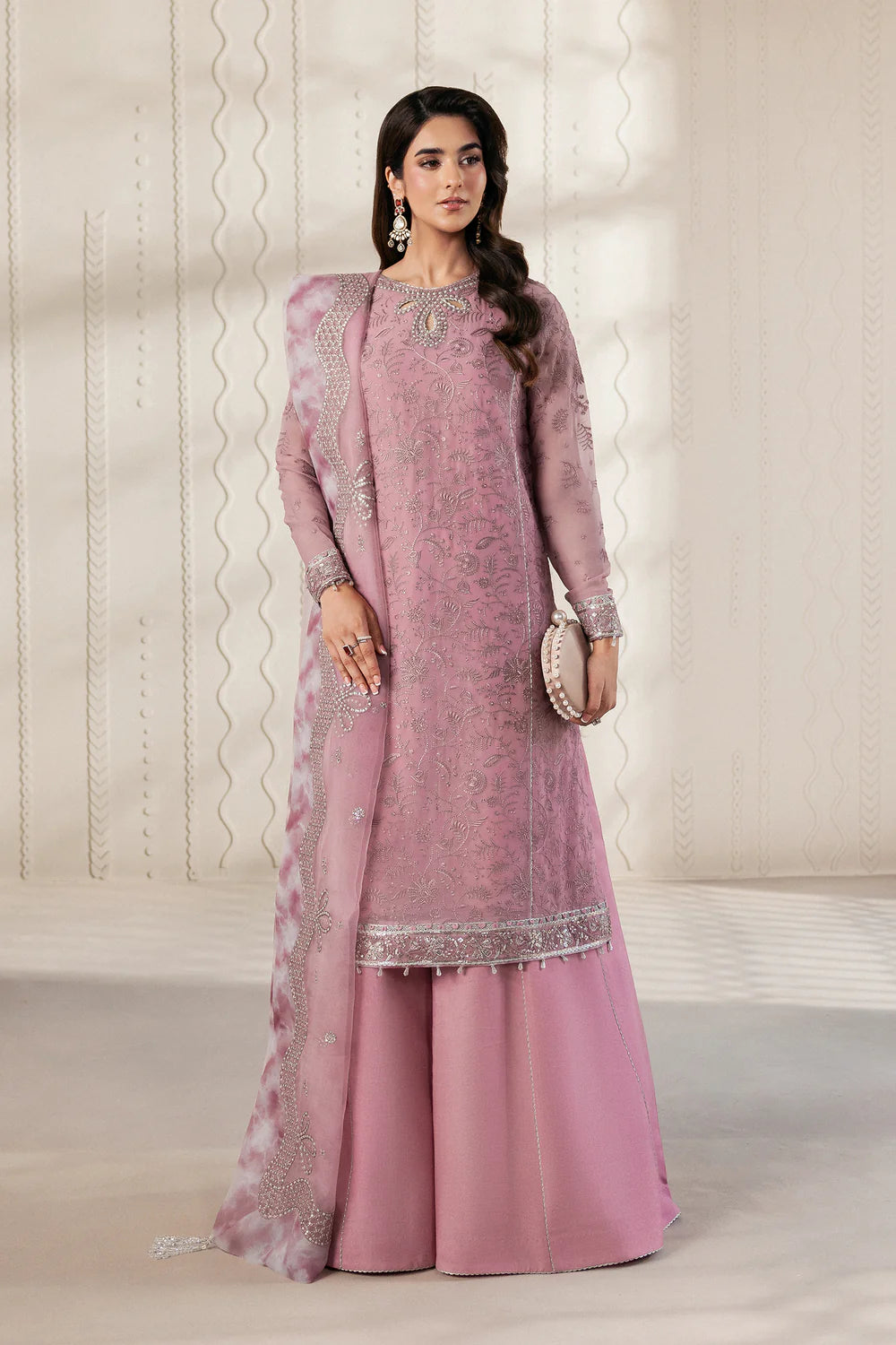 Zarif Bayaan Luxury Chiffon Unstitched Collection | D03 SIYAAN