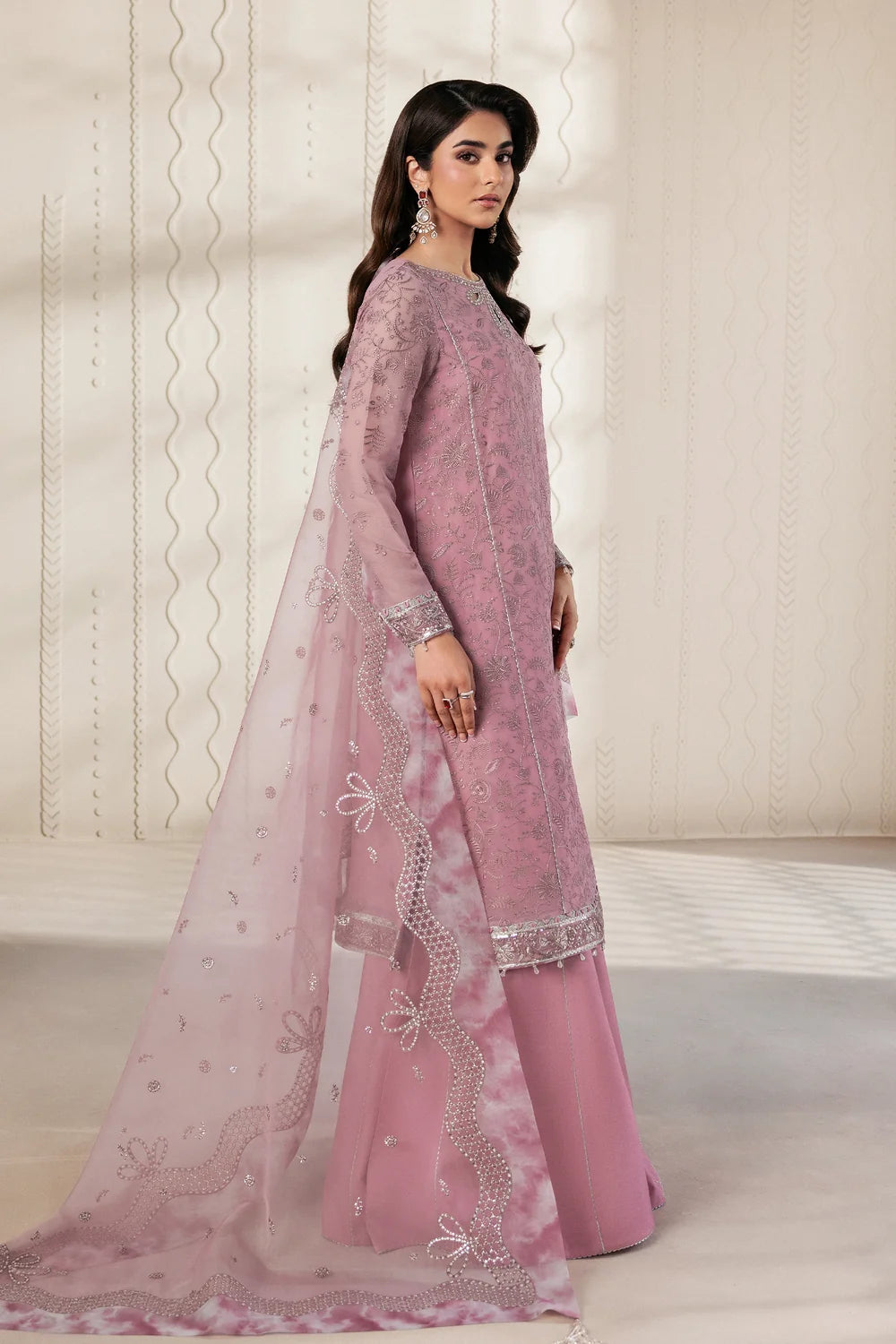Zarif Bayaan Luxury Chiffon Unstitched Collection | D03 SIYAAN