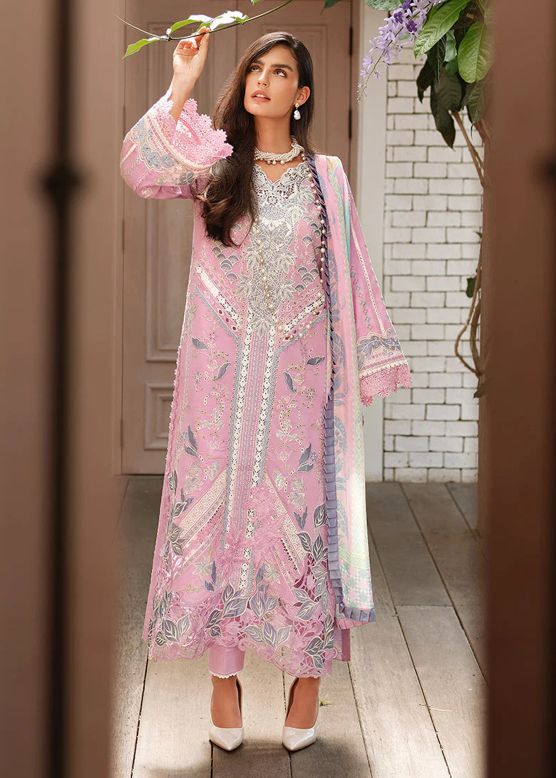 Mushq Amoi Luxury Lawn 3PCS Unstitched Collection 2026 | MUNSS260108 Endless Love