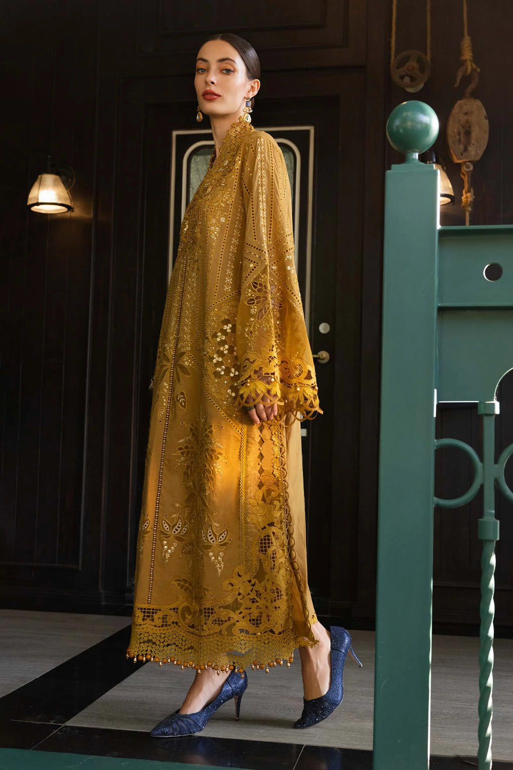 Maria B Luxury Lawn Eid Vol-26 Unstitched Collection 2026 | D07 - Mirha Fashion
