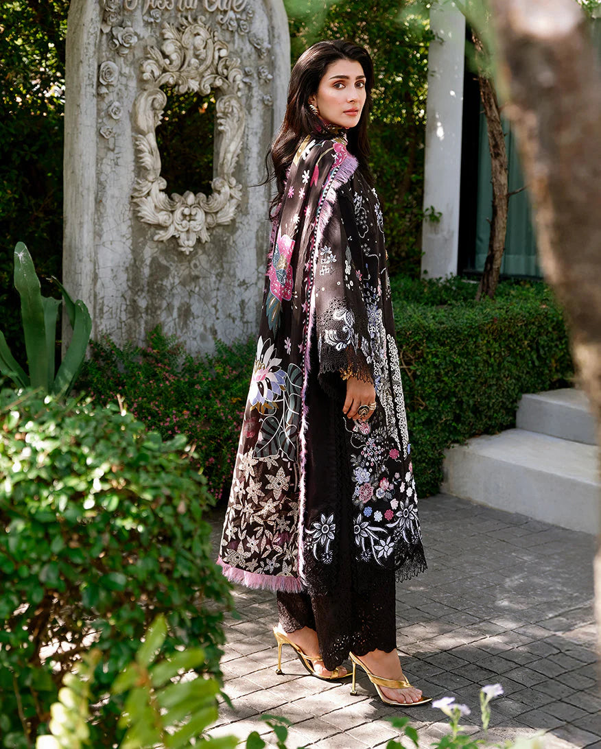 Mushq Amoi Luxury Lawn 3PCS Unstitched Collection 2026 | MUNSS260109 Gentle Breeze