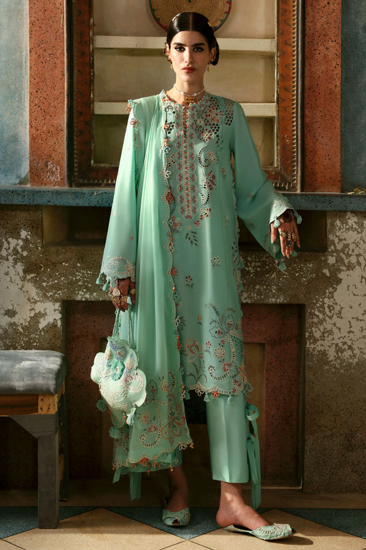 Zaha Festive Unstitched | Seher ZF-25-05