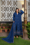 Agha Noor Luxury Gowns Afsanay Ready to Wear Collection | Blue