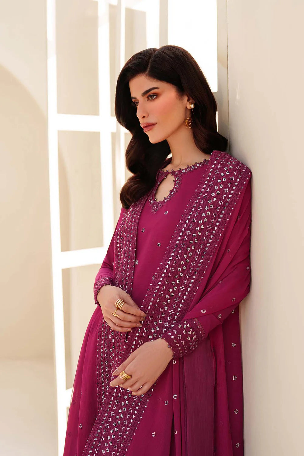 Zarif Exclusive Tabeer the Silk Edit Unstitched Collection 2026 | 04 HORAIN - Mirha Fashion