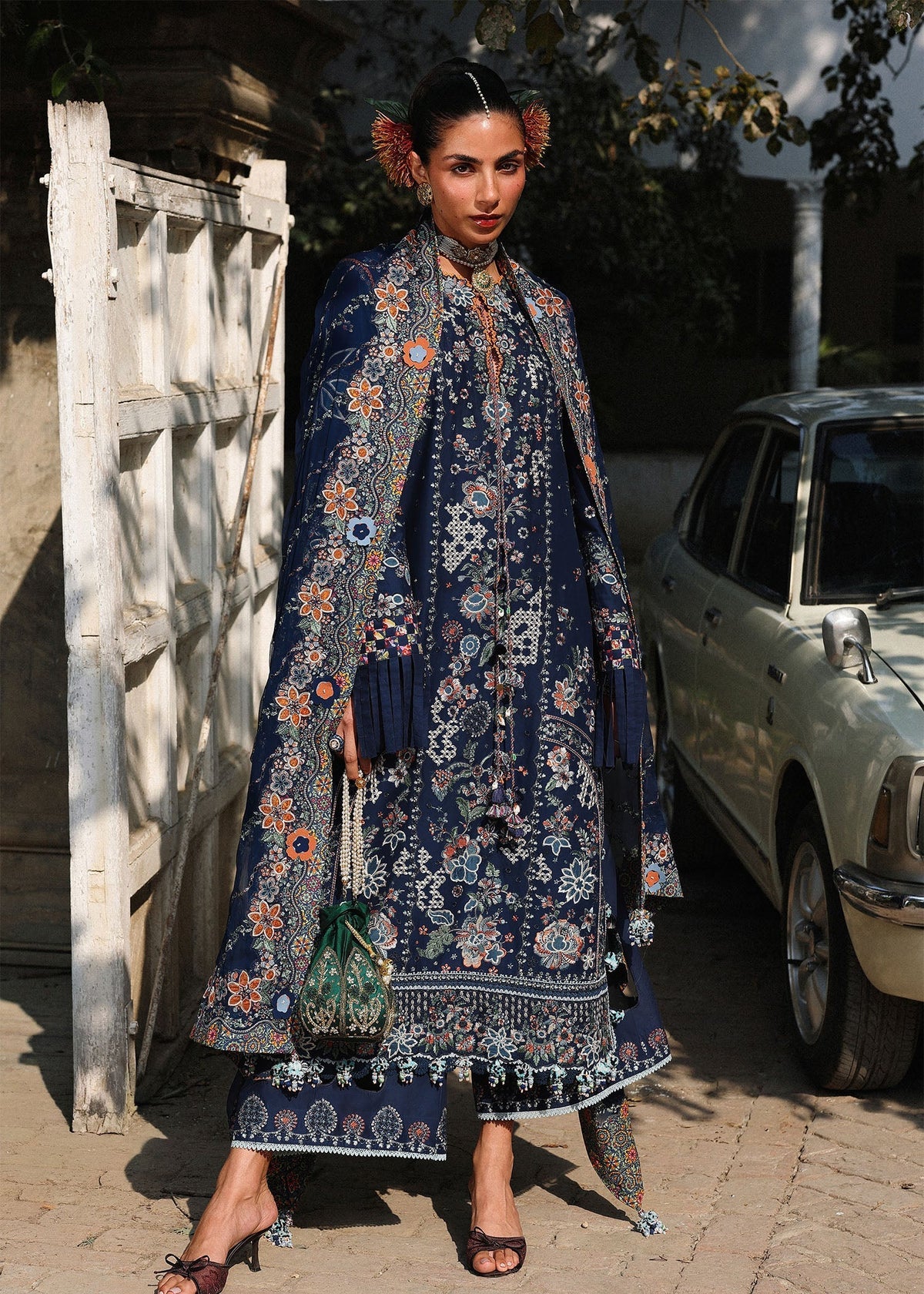 Hussain Rehar Kalabagh Luxury Lawn Unstitched Collection 2026 | D#80 AMALFI - Mirha Fashion
