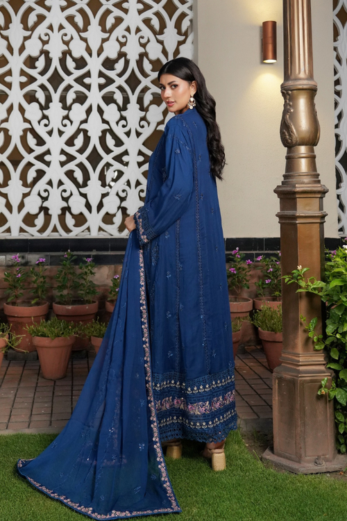Agha Noor Luxury Gowns Afsanay Ready to Wear Collection | Blue