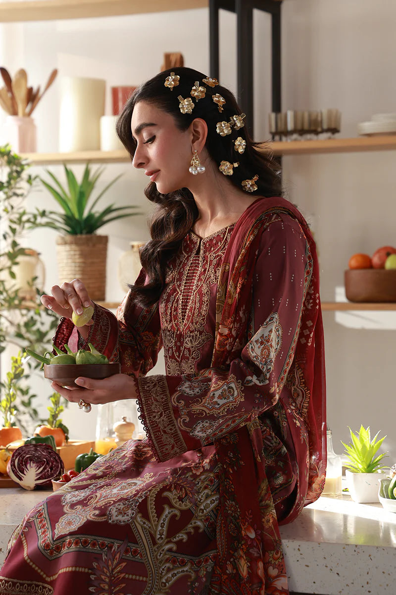 Gulaal Lawn Collection Volume-1 Unstitched Collection 2026 | D6 REVA - Mirha Fashion