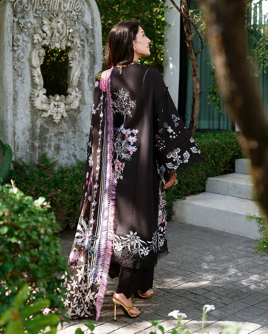 Mushq Amoi Luxury Lawn 3PCS Unstitched Collection 2026 | MUNSS260109 Gentle Breeze