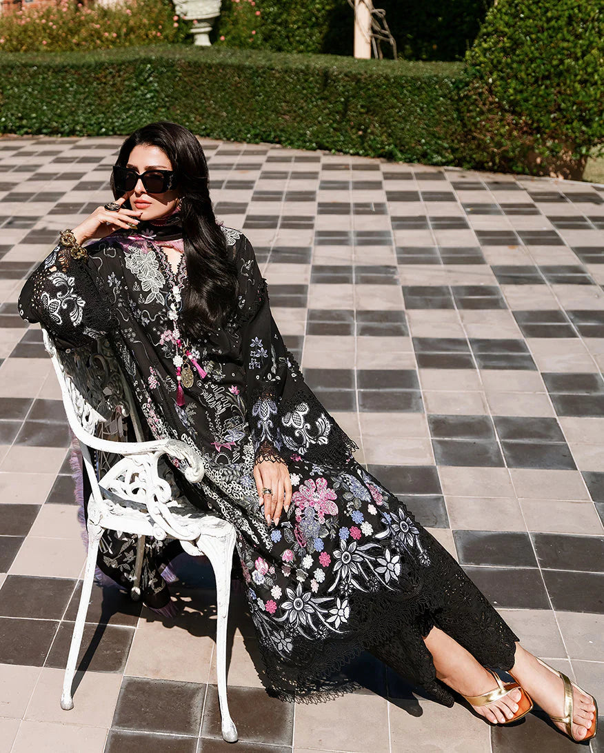 Mushq Amoi Luxury Lawn 3PCS Unstitched Collection 2026 | MUNSS260109 Gentle Breeze
