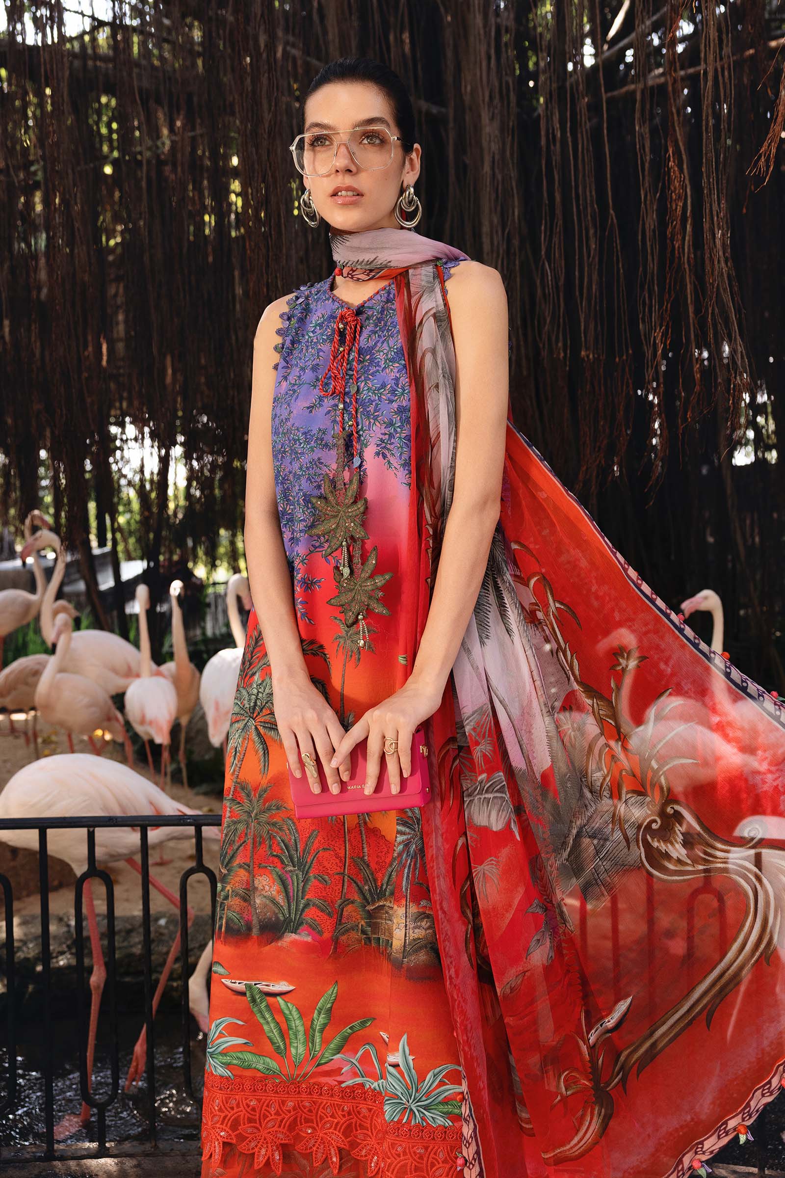 Maria B Mprints volume-29 3PCS Unstitched Collection 2026 | 7B - Mirha Fashion