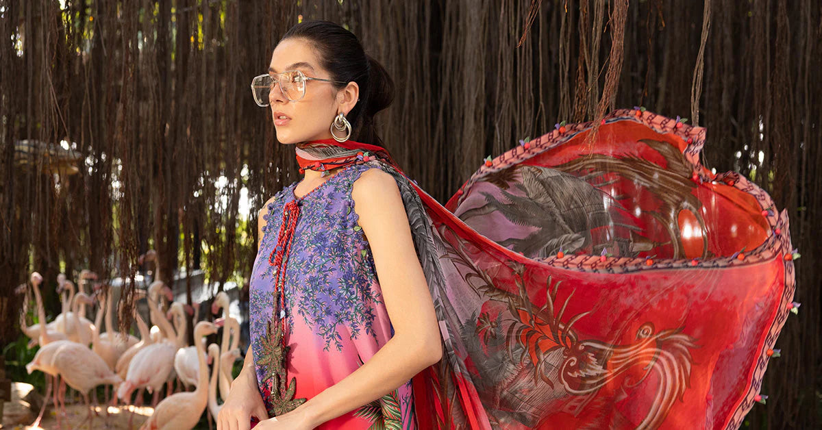 Maria B Mprints volume-29 3PCS Unstitched Collection 2026 | 7B - Mirha Fashion